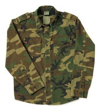 Rothco Camisa Militar Manga Larga Camo Jungla 2