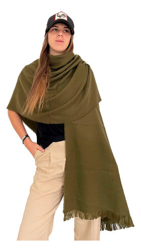 Customs BA Rustic Nordic Blanket Scarves Cozy Ponchos Warmth 38