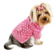 Klippo Perro / Cachorro Bobble Stitch Cuello Alto Sueter Te 0