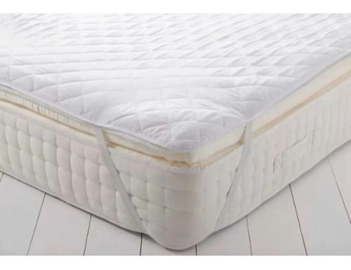 Quilted Adjustable Mattress Protector 190x80 Single Size 8