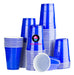 300 Blue Imported American Plastic Cups 400 ml 1