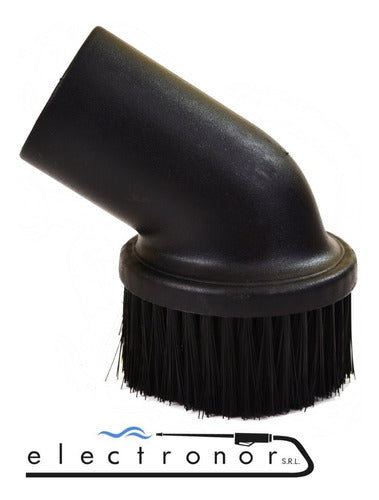 Gamma Round Brush with Hair Bristles for Vacuum Cleaner 2