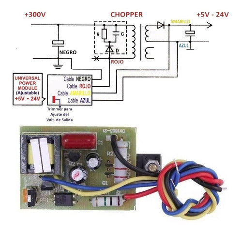 Modulo De Potencia Para Fuente De Tv Lcd Led 180w Reemplazo 3