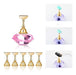 Magnetic Nail Art Display Stand with 5 Diamond Tip Holders 9