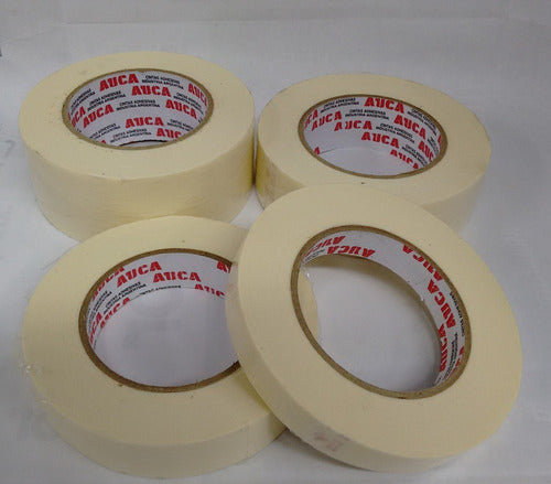 Auca Double-Sided Paper Tape 48 Mm X 30 M X 3 Units 3