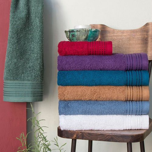 Palette Chantal 420 Grams Towel Set of 5 Colors 6