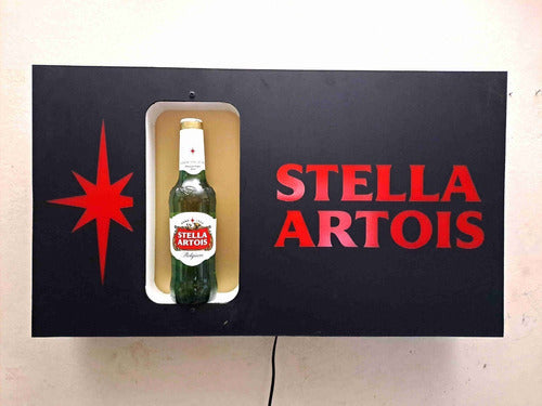 LED Illuminated Stella Artois Beer Sign for Glass/Bottle Bar Decor 3