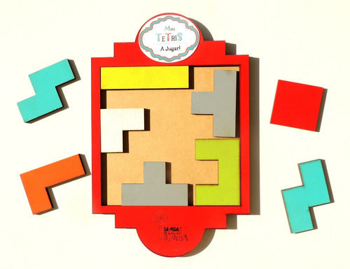 La Olla Pirula Tetris Puzzle Board Game 1