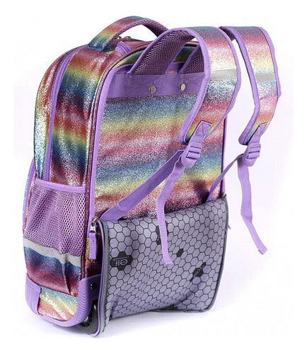Rainbow Elf Backpack with Rubber Base and Wheels 11