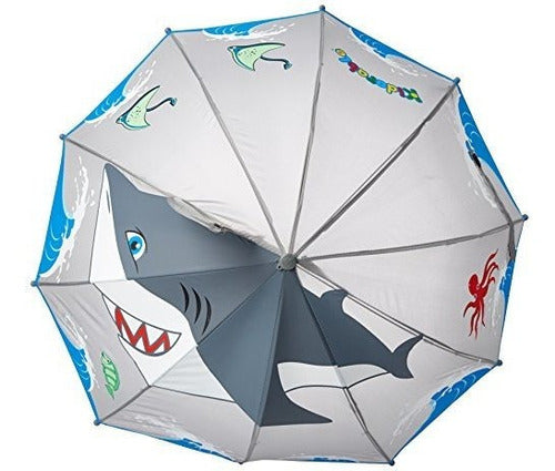 Kidorable Shark Grey Umbrella Para Niños Wfun Hammerhead Ha 1