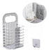 Ganga Shop Multifunctional Foldable Shower Shelf & Laundry Basket 0