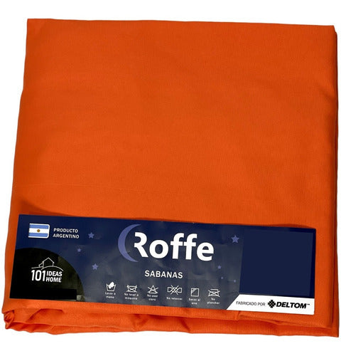 Pack of 3 Adjustable Queen Size Sheets 220 X 240 Cm - Roffe 47