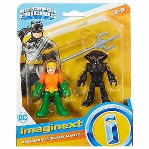 Fisher Price Imaginext Aquaman Vs Black Manta Bunny Toys 1