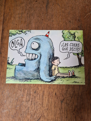 Coleção C/6 Cartões Postais Originais De Macanudo (liniers) 5