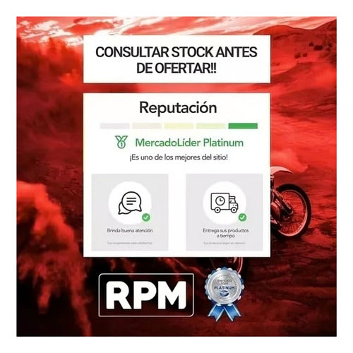 Porta Patente Moto Nueva Mercosur Rpm 3