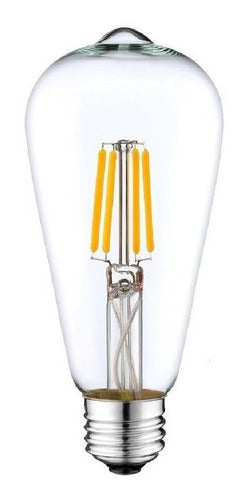 Led 7W Transparent Warm Vintage Multifilament Lamp 0