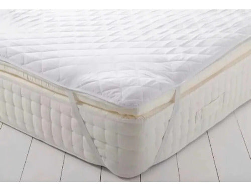 Quilted Adjustable Mattress Protector 160x190 3