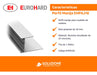 EuroHard Anodized Aluminum J Handle Profile 1 Meter 3