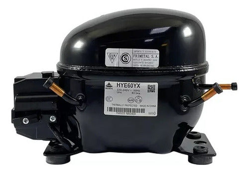 Huayi Compressor 1/3+ HP Refrigerator Motor Gas 134 0