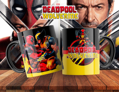 Sublismall Tazas Deadpool Wolverine | Por Mayor X 20 Polimero Plastico 1