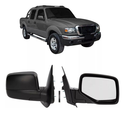 Giving Manual Rearview Mirror for Ford Ranger 2004 2005 2006 XLS 0