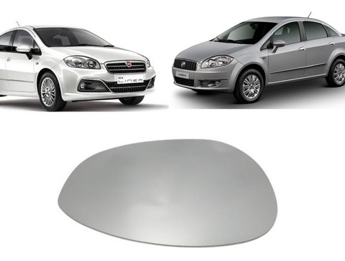 Giving Glass Mirror Plate with Base Fiat Linea 2009 to 2016 0