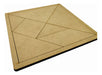 Mamba Laser Tangram 20 X 20cm - 12 Units - MDF 3mm 0