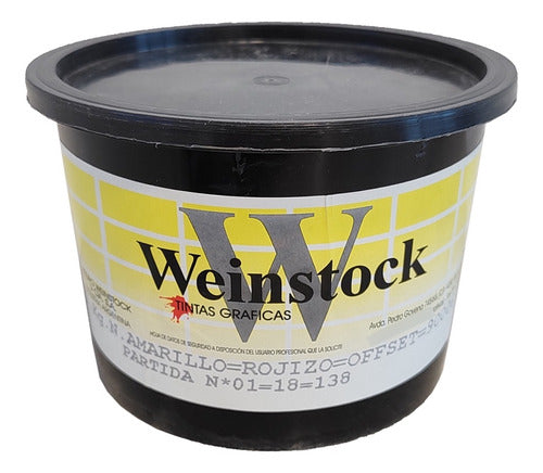 Tinta Amarillo Rojizo Weinstock 90006 X 1 Kg 0