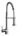 Moma Gourmet Silver Kitchen Tap Monocomando with Sprayer 0