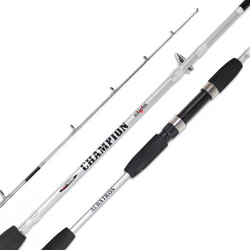 Albatros Champion 2.40 M 2-Piece Solid Fishing Rod for Varied Fishing 6