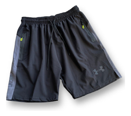 Under Armour Bermuda Short with Zippered Pocket for Training 1