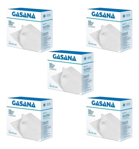 Gasana Gasa 10x10cm - 5 Boxes / 10 Packets with 16 Pieces Each 0