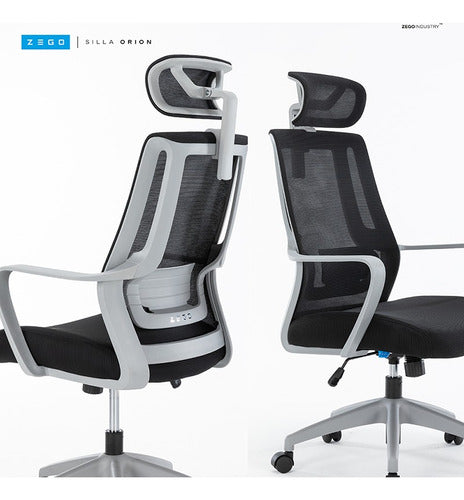 Zego Orion Executive Office Mesh PC Chair 6