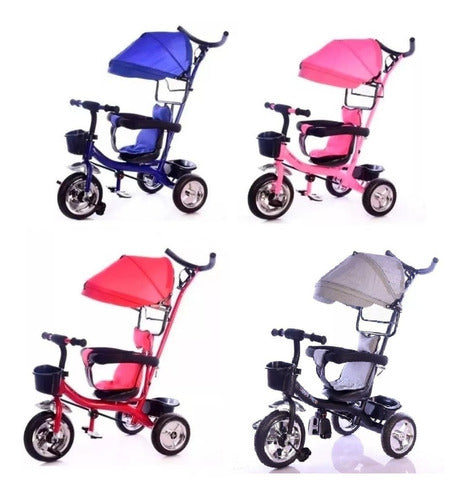 TZT90 Infant Tricycle 360° Steering Handle Babymovil Offer 11