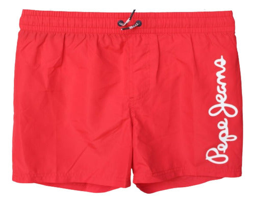 Pepe Jean Red Bath Short Size 12/14 Years Imported 0