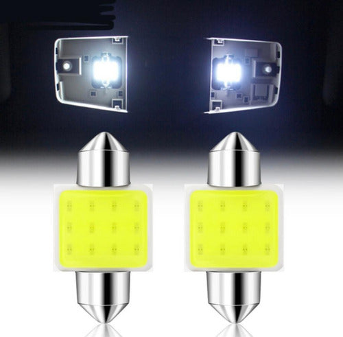 Alberto Cars Led Tubular Light COB 24v Trucks Collective White Light 4w 2