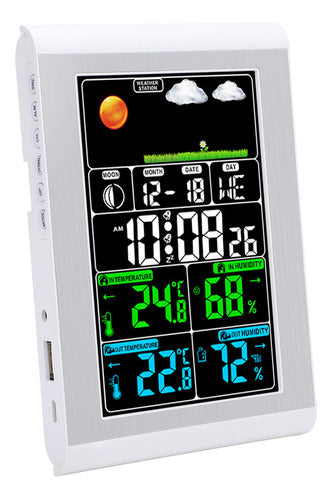 Temperatura Do Display Digital Do Relógio Meteorológico 4