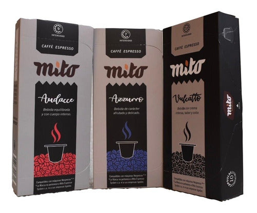 Mito Coffee Capsules (for Nespresso) - 5 Box Pack by Zulqui 0