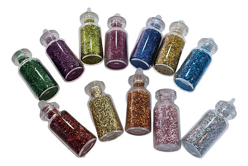 Advance Coat Pack Glitter 12 Colors for Epoxy Resin Keychains Charms 0