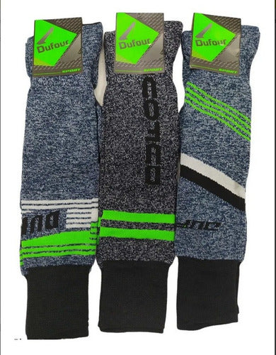 Dufour Pack X6 Thermal Socks 3/4 Sky for Men Model 2504 1