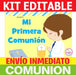 Kit Imprimible Comunión Editable Powerpoint 4