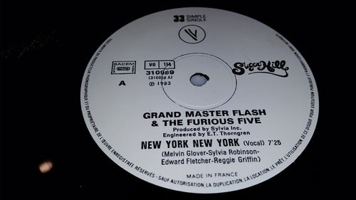 Grandmaster Flash & Furious Five New York New York France 83 2