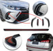 Kenny Kit Accessories Baguetas With Red Trim for Yaris 2023 1