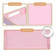 Maoname Pink Vanity Tray, Bathroom Counter Tray 3