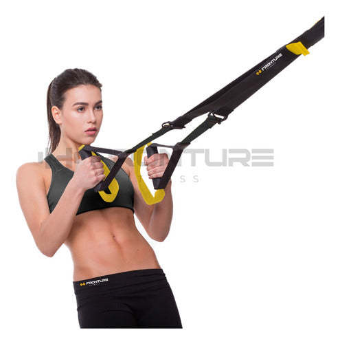 Fita Trx Duplo Treino Suspenso Funcional Cross Training 4