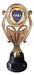 Set Trofeo Plástico Copa Plana Boca Jrs Fútbol 18cm Souvenir 0