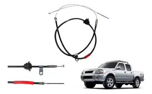 EFA Rear Brake Cable Set for Frontier 2002/2011 1