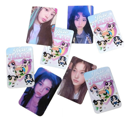 Hikari Tarjetas New Jeans Fanmade Photocards Set X40 0