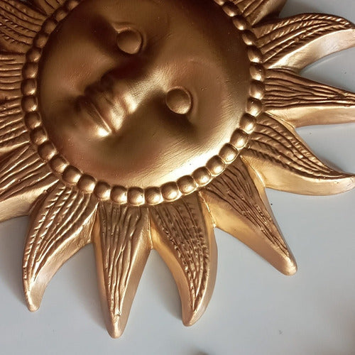 Genérica Sun in Handcrafted Plaster for Hanging 0