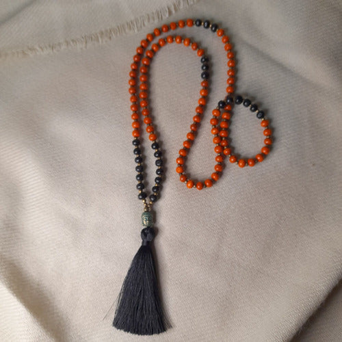 Virya Japa Mala 108 Beads. Buddhist Rosario Yoga. Meditation 1